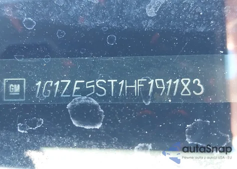 2017 Chevrolet Malibu 1Lt z USA, uszkodzony, nr VIN 1G1ZE5ST1HF191183